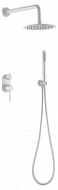 Душевой комплект Boheme Uno 464-MW для душа, белый матовый