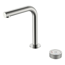 Смеситель Boheme Tech 158-NB для раковины, автоматический, никель брашированный