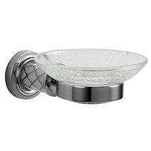 Мыльница Boheme Murano 10903-W-CR настенная, хром/белый Мыльница Boheme Murano 10903-W-CR настенная, хром/белый