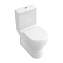 Унитаз-компакт Villeroy & Boch Subway 661010R1 альпийский белый CeramicPlus - фото 1