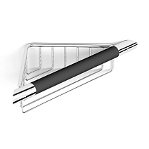 Поручень Black & White Accessories SN-2155 с полочкой, серо-черный