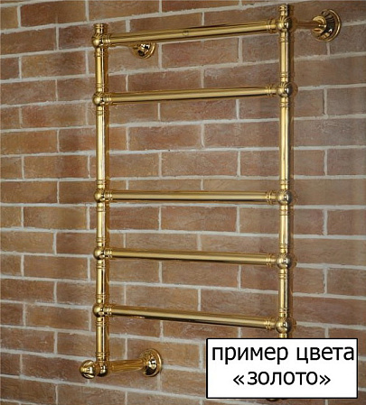 Полотенцесушитель электрический Margaroli Sole 5404703GDB золото