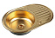 Мойка кухонная Zorg Inox Pvd SZR 7750 BRONZE бронза