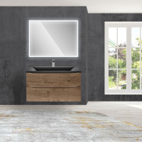 Мебель для ванной Vincea Mia VMC-2MA900VO 90 подвесная, 2 выкатных ящика, V.Oak