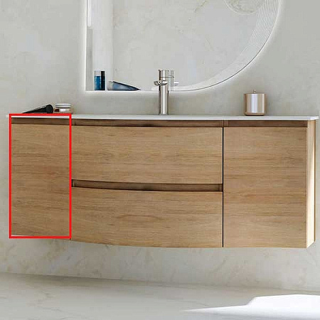 Шкаф Cezares Vague 54836 34 L rovere tabacco