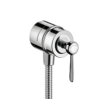 Шланговое подключение Axor Montreux Fixfit Stop 16883000 хром