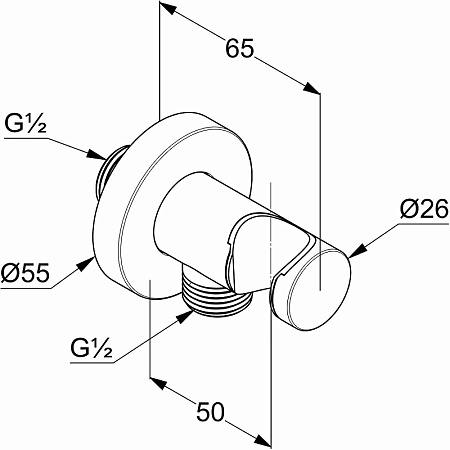 Душевой комплект Kludi Bozz 387363976 черный матовый