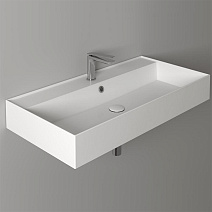 Раковина подвесная Simas Agile AG 91 bia 91x46x13 с 1 отверстием под смеситель, белый