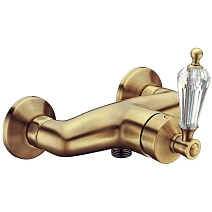 Смеситель Boheme Vogue 204-SW для душа, бронза/Swarovski