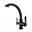 Смеситель Zorg Clean Water ZR 314 YF-33 BLACK для кухонной мойки, черный