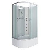 Душевая кабина Niagara Classic NG-2310-14RBKG 120x80x200 стекло матовое/профиль серебро