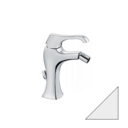 Смеситель Emmevi Ares 76004BIO для биде, белый матовый