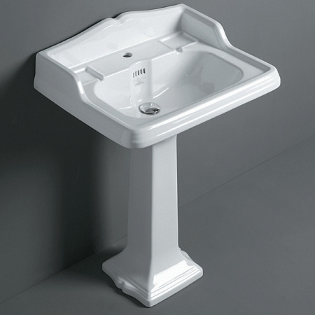 Раковина подвесная Simas Arcade AR 824 bia 1 hole 68x54x16 с 1 отверстием под смеситель, белый