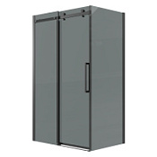 Душевой уголок Grossman Classic 120.K33.04.1090.21.10 99-101x88-90x195 тонированное/черный матовый