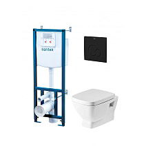 Комплект Santek Нео 1WH501776 подвесной унитаз + инсталляция + кнопка Комплект Santek Нео 1WH501776 подвесной унитаз + инсталляция + кнопка