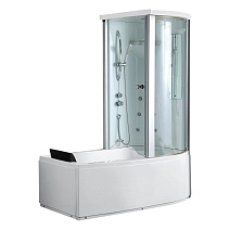 Акриловая ванна Gemy G8040 C R с гидромассажем