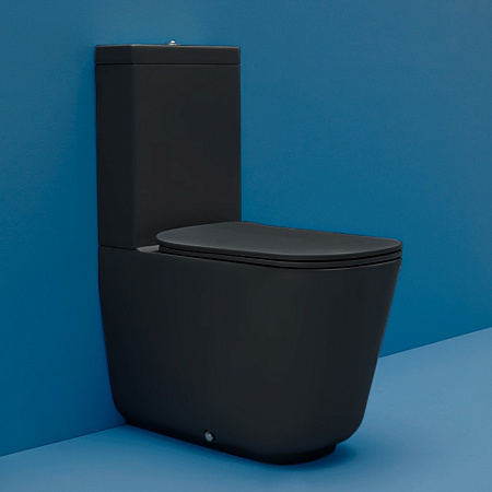 Унитаз-компакт Kerasan Tribeca 511731 черный матовый