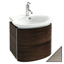 Тумба для комплекта Jacob Delafon Presquile EB1102-N21 60 см, 2 ящика, серый титан