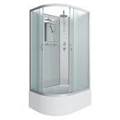 Душевая кабина Niagara Classic NG-2310-14RBKT 120x80x210 стекло матовое/профиль серебро