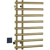 Полотенцесушитель электрический Boheme Uno 722-MG 80х50 см, круглый, сухой, золото матовое Полотенцесушитель электрический Boheme Uno 722-MG 80х50 см, круглый, сухой, золото матовое