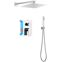 Душевой комплект Aquatek Лира AQ1472CR хром Душевой комплект Aquatek Лира AQ1472CR хром
