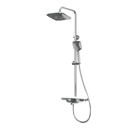 Душевая стойка RUSH Без серии ST4235-50 хром/белый