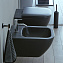 Биде подвесное Duravit Happy D.2 2258151300 антрацит матовый - фото 3