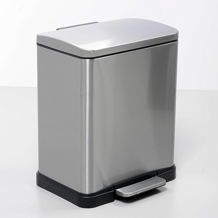 Ведро WasserKRAFT K-622 с педалью 12л, хром