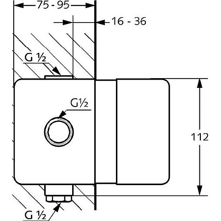 Душевой комплект Kludi Bozz 387363976 черный матовый