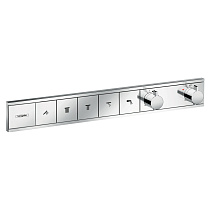 Термостат Hansgrohe RainSelect 15384000 на 5 потребителя, для душа, хром
