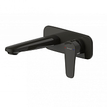 Смеситель Bravat Source P8173218BW-ENG для ванны с душем, черный