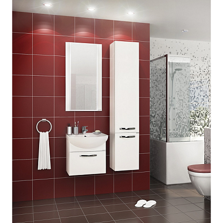 Тумба с раковиной Aquaton Ария 1A140301AA010 50 белый