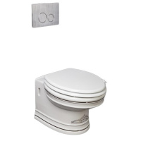 Унитаз подвесной Boheme Puro 954-CH белый, с узором хром