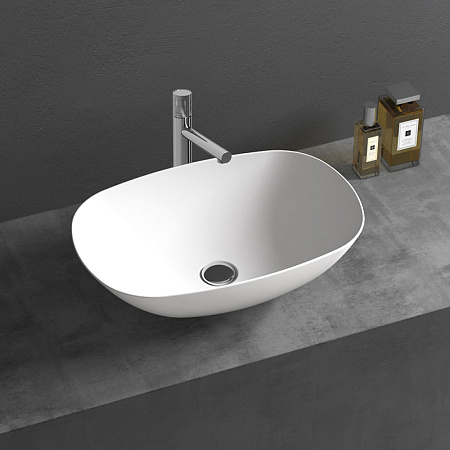 Раковина Vincea VBS-6T12MW 54x36x15 белый матовый