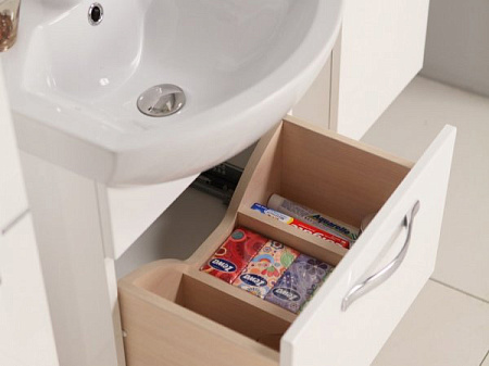 Мебель для ванной Aquaton Ария 1A134001AA010 65 белый