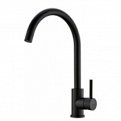 Смеситель BelBagno BB-LAM03-2-IN-NERO для кухонной мойки, черный Смеситель BelBagno BB-LAM03-2-IN-NERO для кухонной мойки, черный
