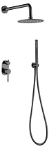 Душевой комплект Boheme Uno 464-SGM для душа, оружейная сталь глянцевая Душевой комплект Boheme Uno 464-SGM для душа, оружейная сталь глянцевая