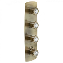 Термостат Nobili Sofi SI98103BR для ванны, бронза Термостат Nobili Sofi SI98103BR для ванны, бронза