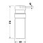 Дозатор Duravit Starck T 0099354600 черный матовый - фото 2