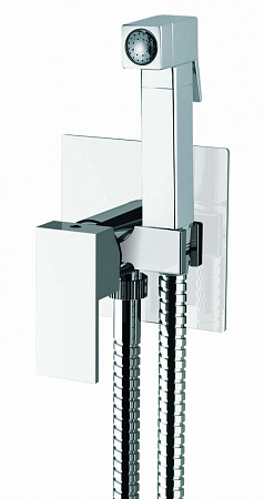 Гигиенический душ со смесителем Remer Qubica Q65 хром