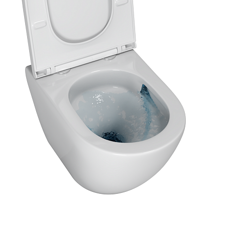 Унитаз подвесной Grossman Торнадо GR-4483SQ безободковый, белый