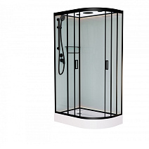 Душевая кабина Frank F412L Black 120*80 черный Душевая кабина Frank F412L Black 120*80 черный