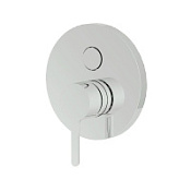 Смеситель Fima Carlo Frattini Snap F3119E2BS для душа, белый матовый