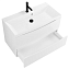Тумба с раковиной BelBagno Marino MARINO-900-2C-SO-BL-P + BB900/450-LV-MR-AST 90 bianco lucido - фото 2