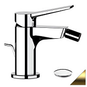 Смеситель Remer Slash SL20BG для биде, золото брашированное