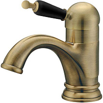 Смеситель Boheme Medici Ripresa 301-BLC для раковины, бронза/черный