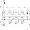 Смеситель Paffoni Modular Box MDE001HGSP для ванны с душем, золото - фото 1