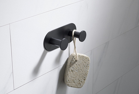 Вешалка с 2-мя крючками Timo Saona 13014/03 черный