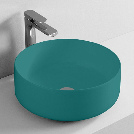 Раковина ArtCeram Cognac COL001 43;00 42 verde foresta