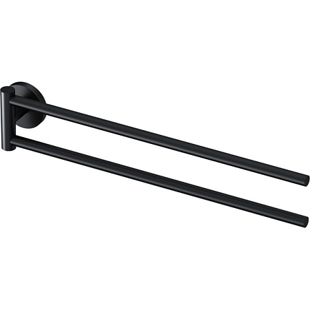 Полотенцедержатель Am.Pm X-Joy A85A32622 двойной поворотный черный